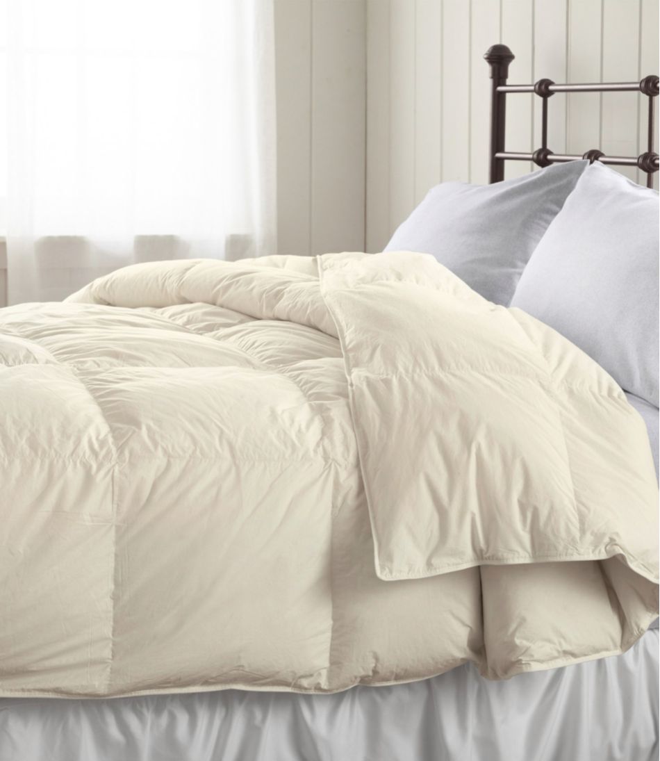 Baffle Box Stitch Goose Down Comforter, Warmer | L.L.Bean Signature