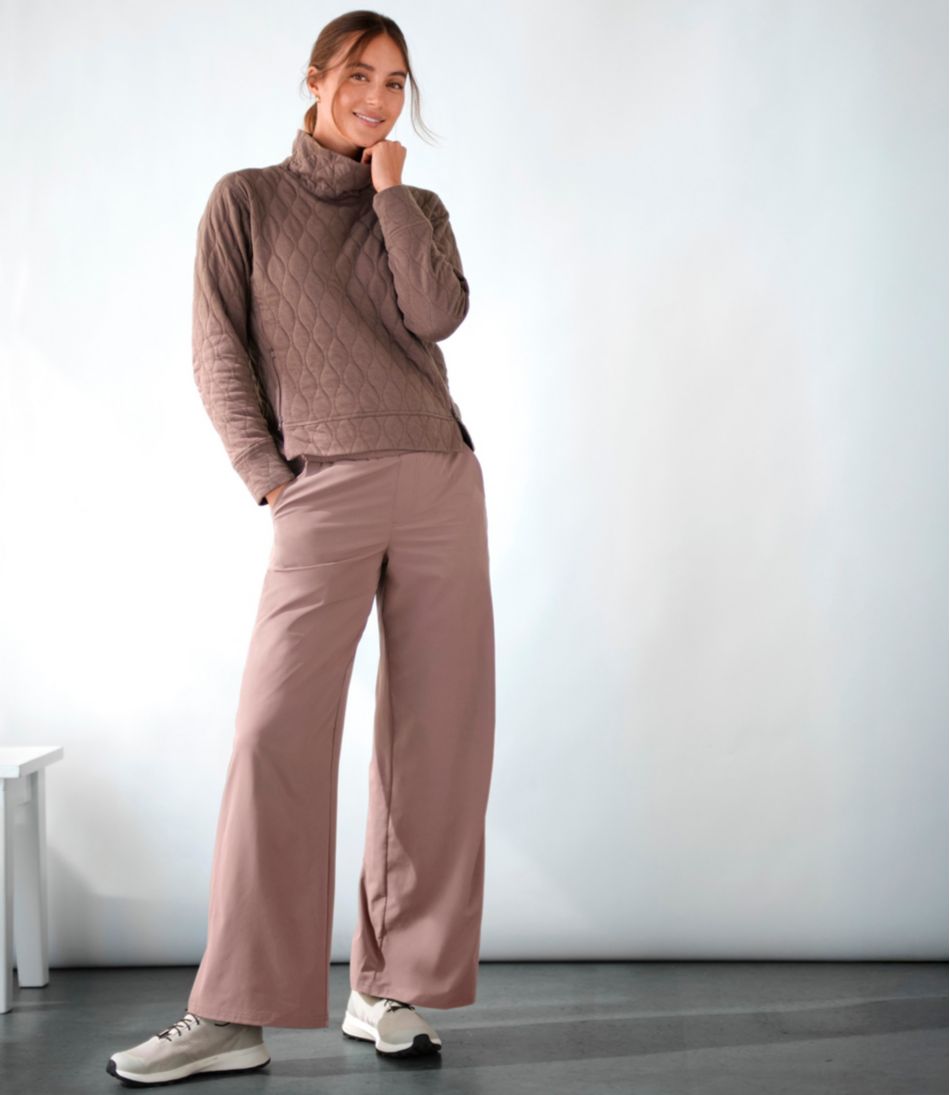 Women's VentureSoft Quilted Funnelneck Pullover | L.L.Bean Signature