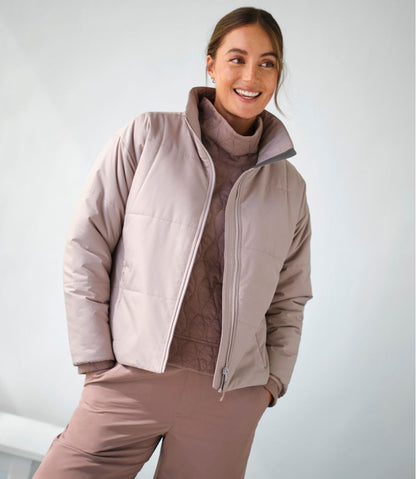 Women's VentureSoft Quilted Funnelneck Pullover | L.L.Bean Signature