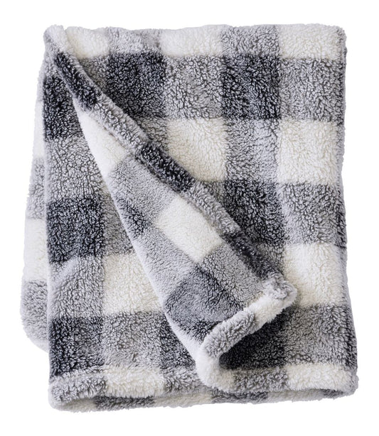 Cozy Plush Throw, Plaid | L.L.Bean Latest