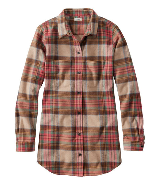 Women's Scotch Plaid Flannel Shirt, Tunic | L.L.Bean Latest
