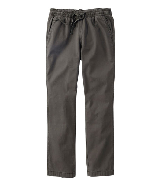 Women's Lakewashed Chino Pants, Mid-Rise Pull-On Ankle | L.L.Bean Exclusive