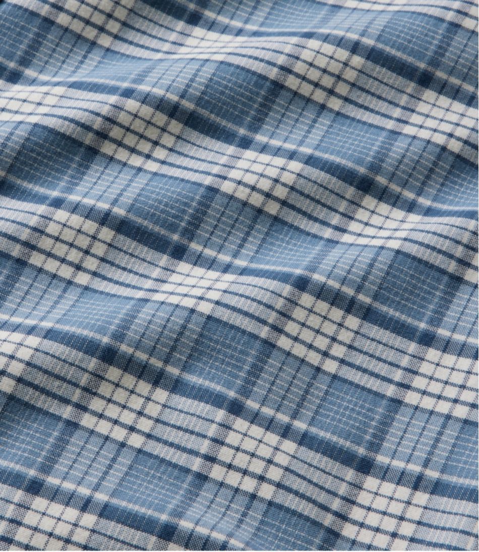 Men's Comfort Stretch® Oxford Shirt, Slightly Fitted Untucked Fit, Plaid | L.L.Bean Best Seller