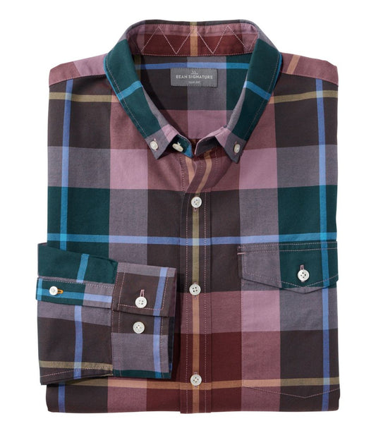 Men's Signature Premium Pima Cotton Oxford Shirt, Long-Sleeve | L.L.Bean Signature