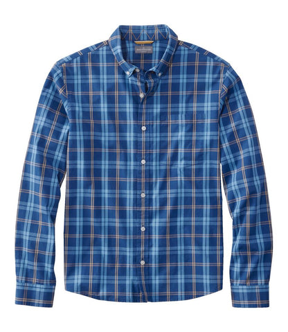 Men's Signature Stretch Poplin Shirt, Long-Sleeve, Slim Fit | L.L.Bean Classic