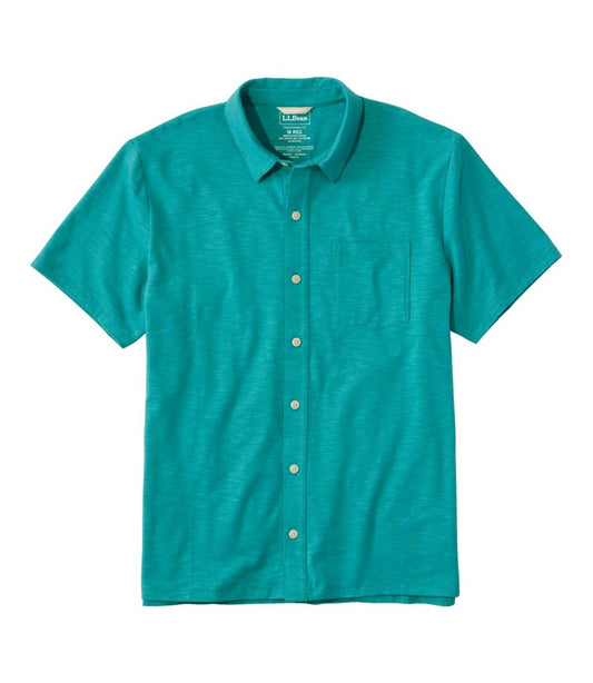 Men's Lakewashed Performance Shirts, Button-Front Shirt, Short-Sleeve | L.L.Bean Best Seller