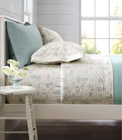 280-Thread-Count Pima Cotton Percale Pillowcases, Set of Two | L.L.Bean Popular