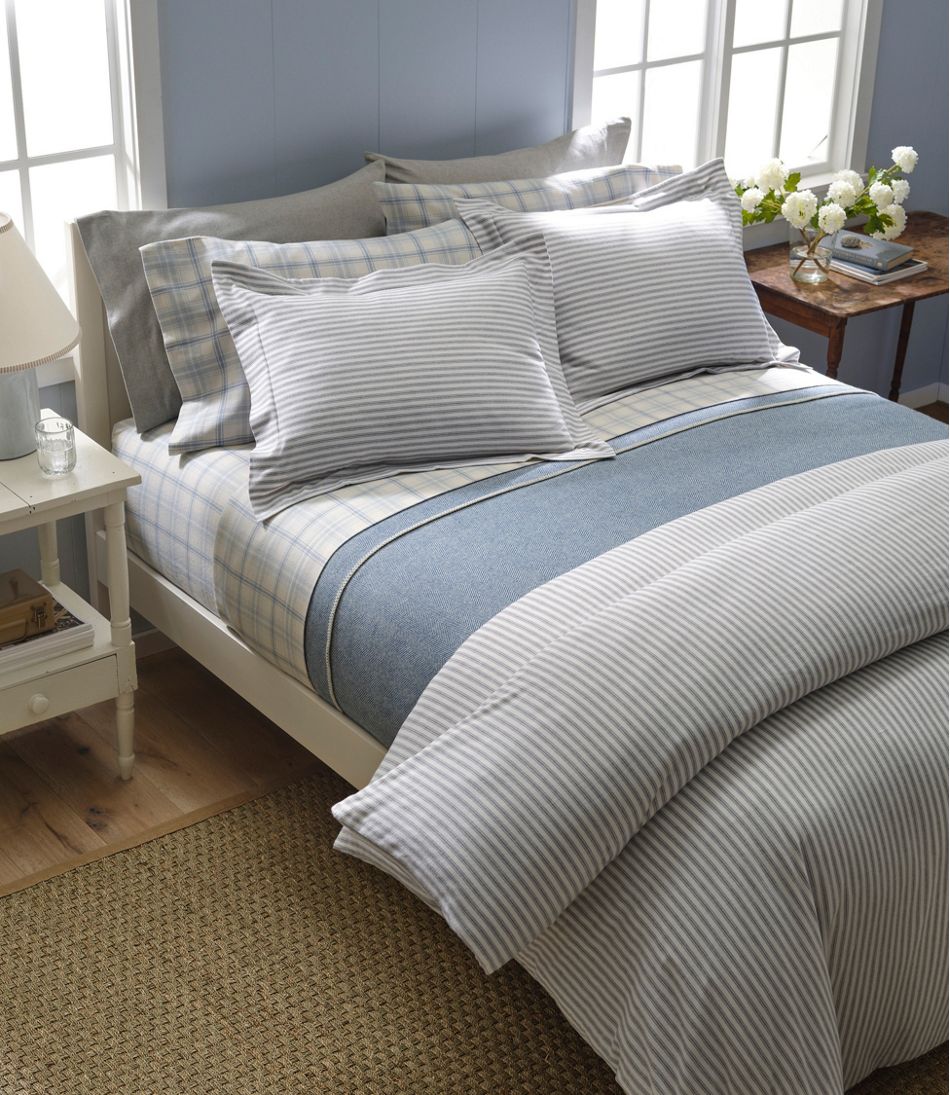 Ultrasoft Comfort Flannel Sheet Set, Plaid | L.L.Bean Signature