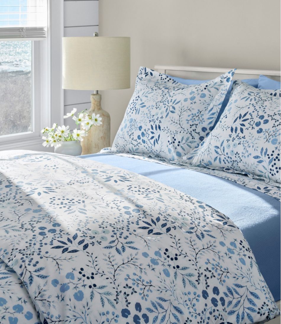 280-Thread-Count Pima Cotton Percale Sheet Set, Print | L.L.Bean Featured