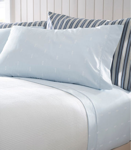 Sunwashed Percale Sheet Collection, Stripe | L.L.Bean Great Value