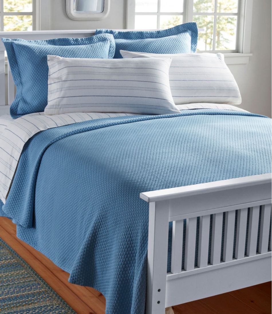 Organic Honeycomb Matelassé Sham | L.L.Bean Featured