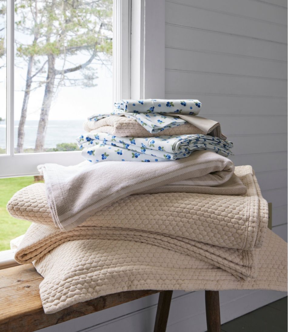 Organic Honeycomb Matelassé Sham | L.L.Bean Featured