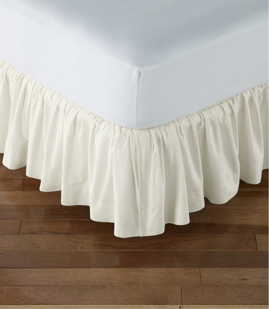 Chambray bed skirt | L.L.Bean Recommended