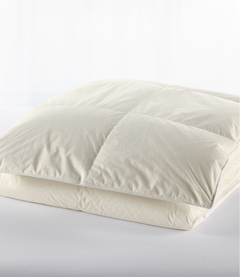 Baffle Box Stitch Goose Down Comforter, Warmer | L.L.Bean Signature