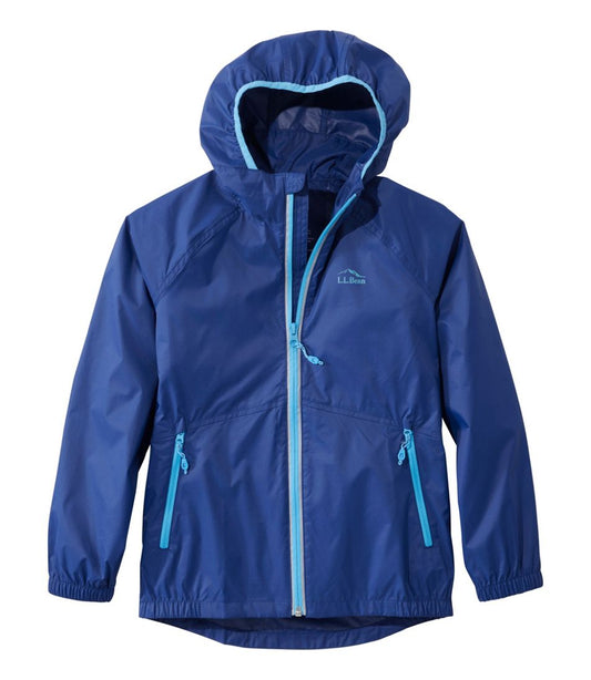 Kids' Wind and Rain Jacket, Reflective Zipper | L.L.Bean Exclusive