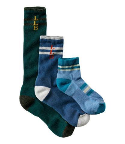 Adults' Katahdin Hiker Socks, Stripe | L.L.Bean Classic