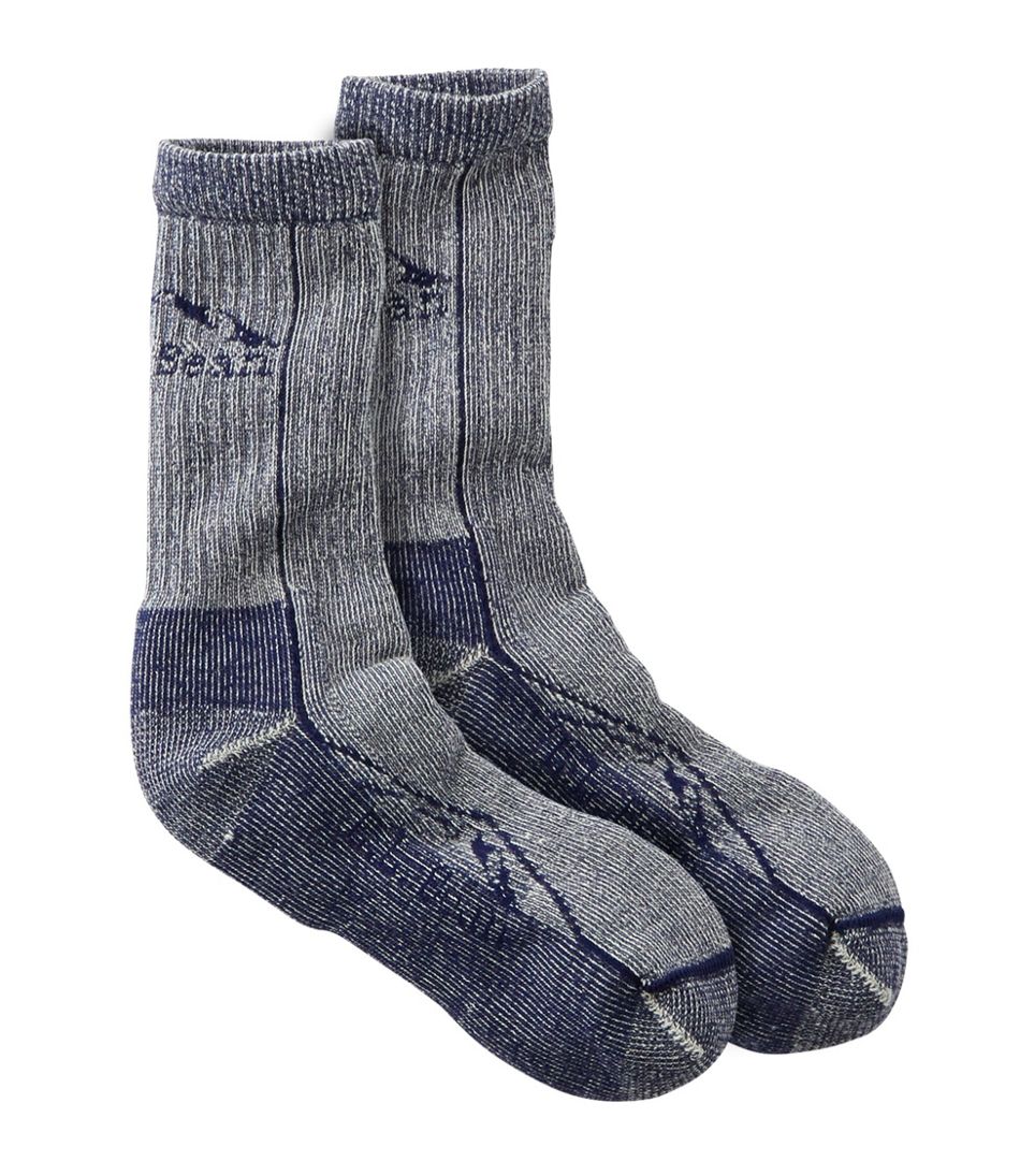 Adults' Cresta Wool Midweight Hiking Socks, Crew | L.L.Bean Great Value