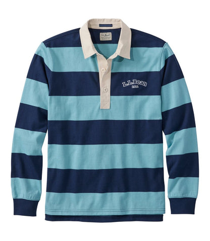 Men's Bean's Vintage Soft Rugby, Stripe Embroidered | L.L.Bean Featured