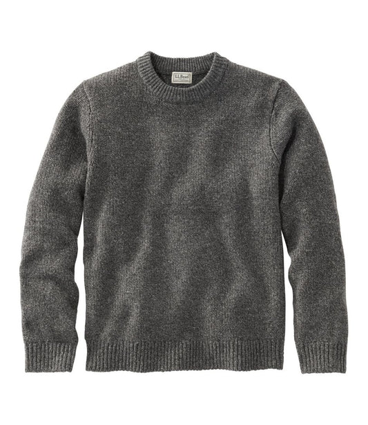 Men's Bean's Classic Ragg Wool Sweater, Crewneck | L.L.Bean Best Seller