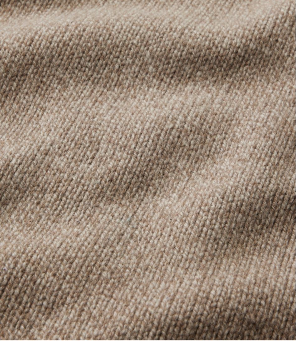 Men's L.L.Bean Classic Ragg Wool Sweater, Full-Zip Flannel-Lined | L.L.Bean Recommended
