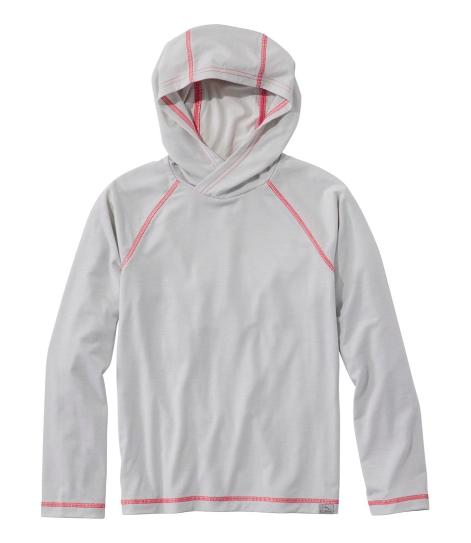Kids' Everyday SunSmart® Hooded Tee, Long-Sleeve | L.L.Bean Essential