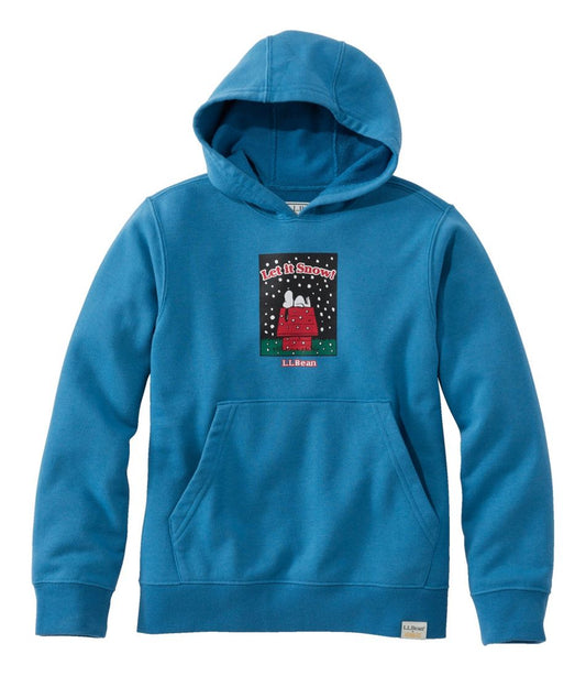 Kids' L.L.Bean x Peanuts Sweatshirt Hoodie | L.L.Bean Best Seller