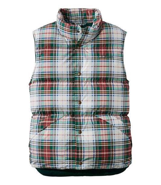 Adults' Bean's Trail Model Down Vest '82, Print | L.L.Bean Signature