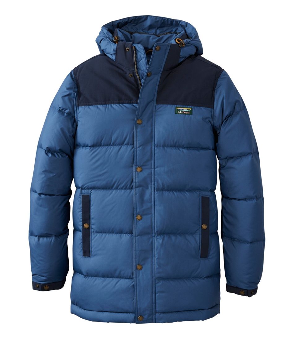 Men's Mountain Classic Down Parka, Colorblock | L.L.Bean Essential