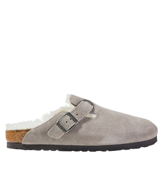 Women's Birkenstock Boston Clogs, Suede Shearling | L.L.Bean Classic