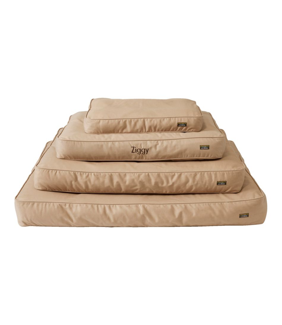 Premium Denim Therapeutic Dog Bed, Rectangular | L.L.Bean Signature