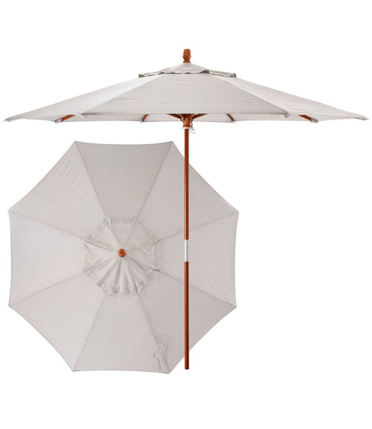 Sunbrella Market Umbrella, Wood | L.L.Bean Signature