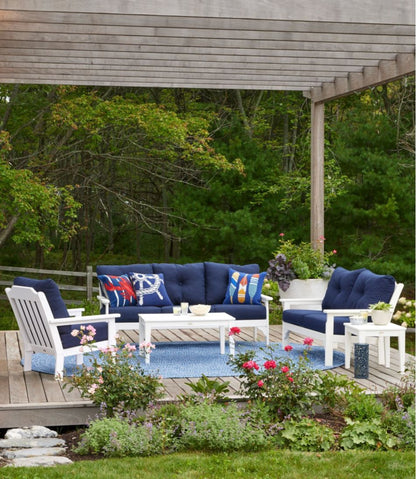 All-Weather Patio Sofa with Textured Cushions | L.L.Bean Essential