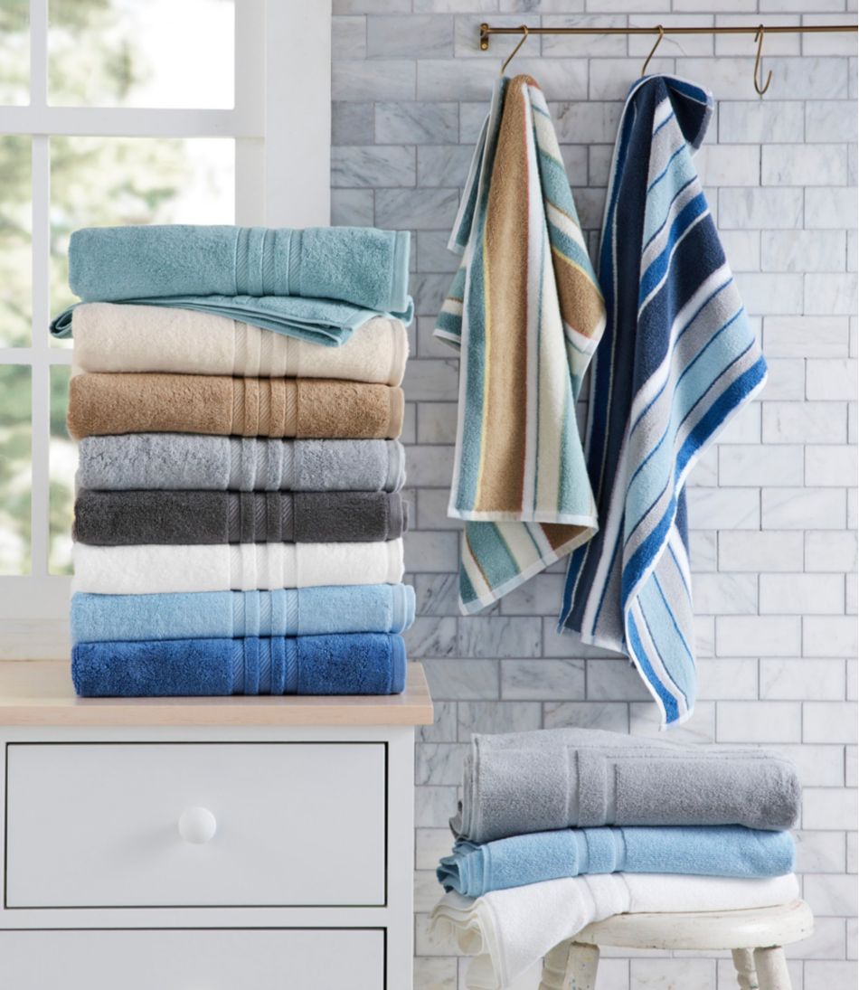 Bean's Organic Cotton Towel Set, Stripe | L.L.Bean Featured