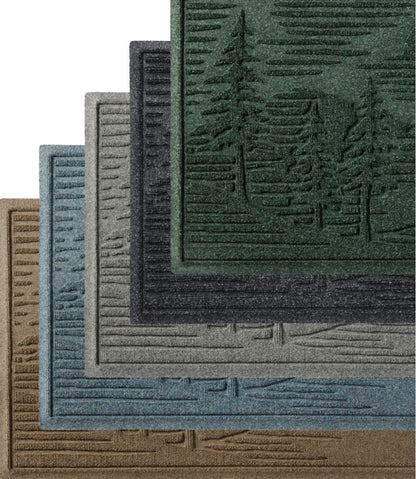 Everyspace Recycled Waterhog Wide Doormat, Pine Trees | L.L.Bean Recommended