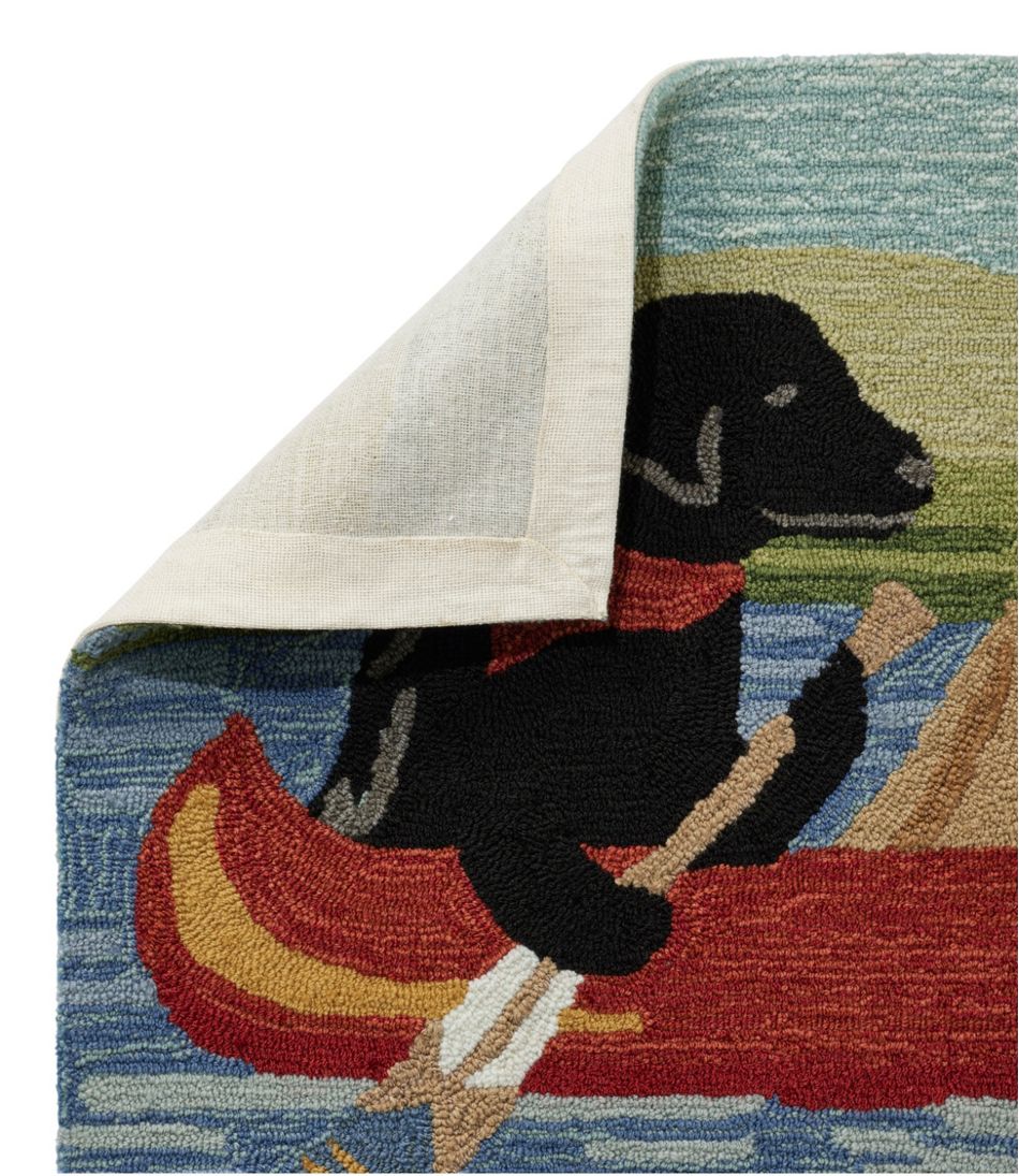 Indoor/Outdoor Vacationland Runner, Dog Canoe | L.L.Bean Exclusive