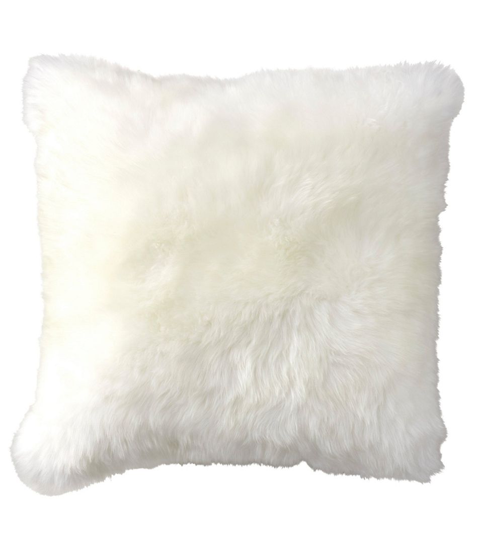 Sheepskin Throw Pillow, 20" x 20" | L.L.Bean Popular