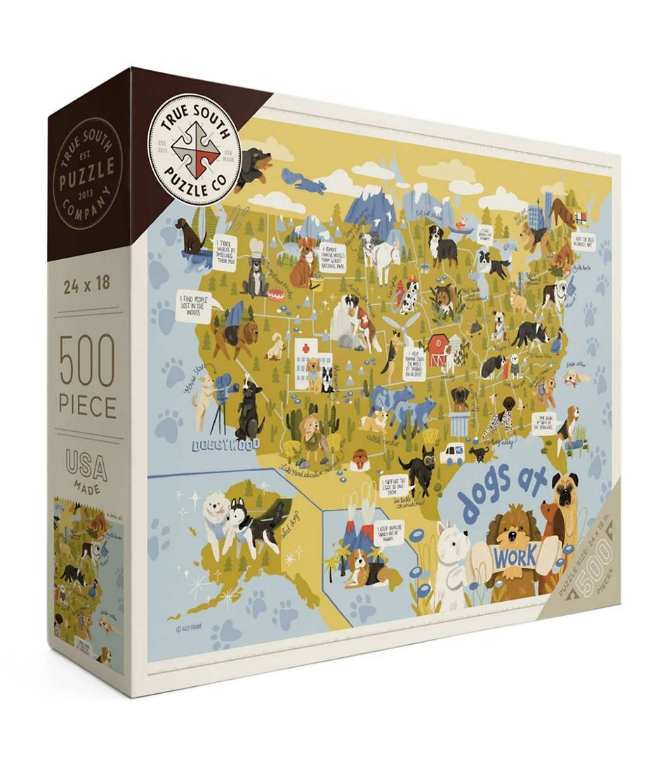Dogs at Work Puzzle, 500 Pieces | L.L.Bean Everyday