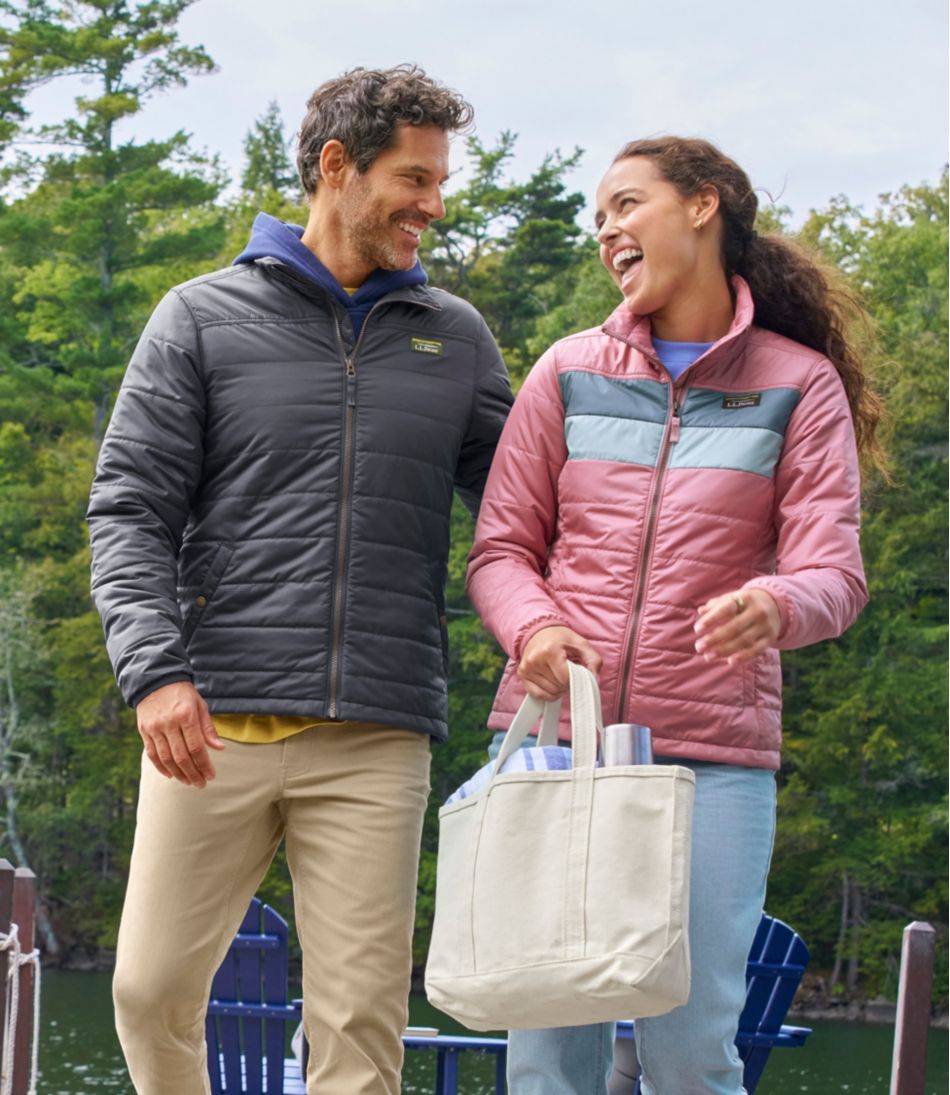 Women's Mountain Classic Puffer Jacket, Colorblock | L.L.Bean Everyday
